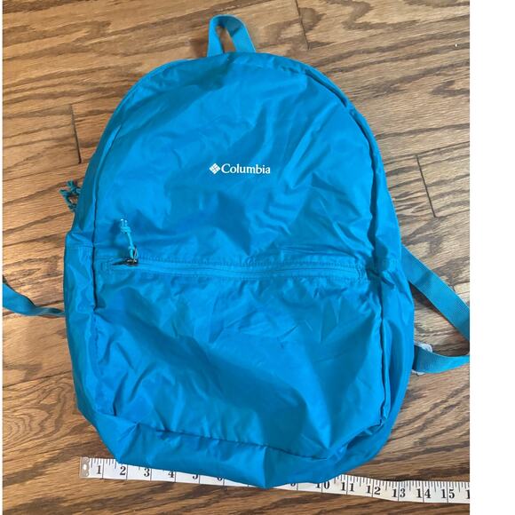Columbia Packable Backpack 21L Blue Lightweight Travel Hiking Daypack NWOT - Picture 8 of 9
